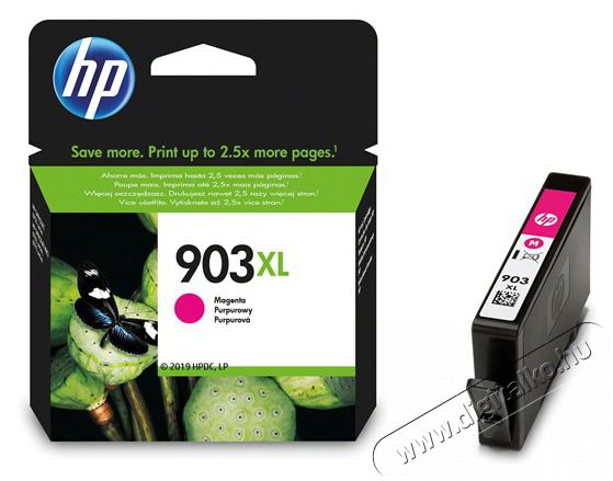 HP T6M07AE (903XL) magenta tintapatron Iroda &eacute;s sz&aacute;m&iacute;t&aacute;stechnika - Nyomtat&oacute; - Kieg&eacute;sz&iacute;tő - 393164