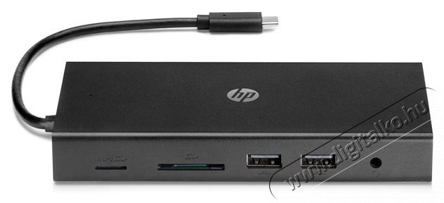 HP Travel USB-C t&ouml;bbportos eloszt&oacute; Iroda &eacute;s sz&aacute;m&iacute;t&aacute;stechnika - Notebook kieg&eacute;sz&iacute;tő - USB hub / eloszt&oacute; - 441436
