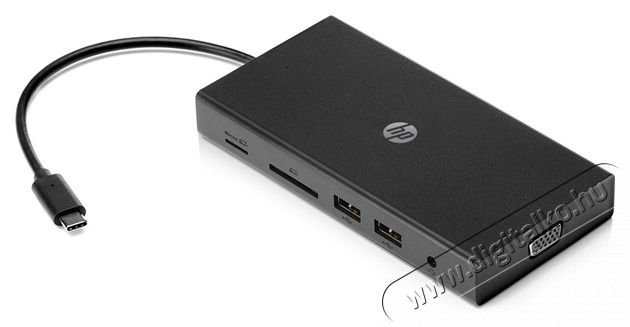 HP Travel USB-C t&ouml;bbportos eloszt&oacute; Iroda &eacute;s sz&aacute;m&iacute;t&aacute;stechnika - Notebook kieg&eacute;sz&iacute;tő - USB hub / eloszt&oacute; - 441436