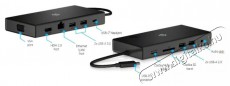 HP Travel USB-C Multi Port Hub Iroda &eacute;s sz&aacute;m&iacute;t&aacute;stechnika - Notebook kieg&eacute;sz&iacute;tő - USB hub / eloszt&oacute; - 503349