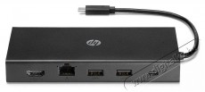 HP Travel USB-C Multi Port Hub Iroda &eacute;s sz&aacute;m&iacute;t&aacute;stechnika - Notebook kieg&eacute;sz&iacute;tő - USB hub / eloszt&oacute; - 503349