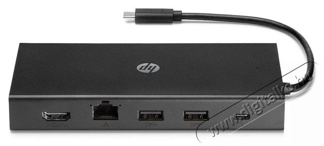 HP Travel USB-C Multi Port Hub Iroda &eacute;s sz&aacute;m&iacute;t&aacute;stechnika - Notebook kieg&eacute;sz&iacute;tő - USB hub / eloszt&oacute; - 503349