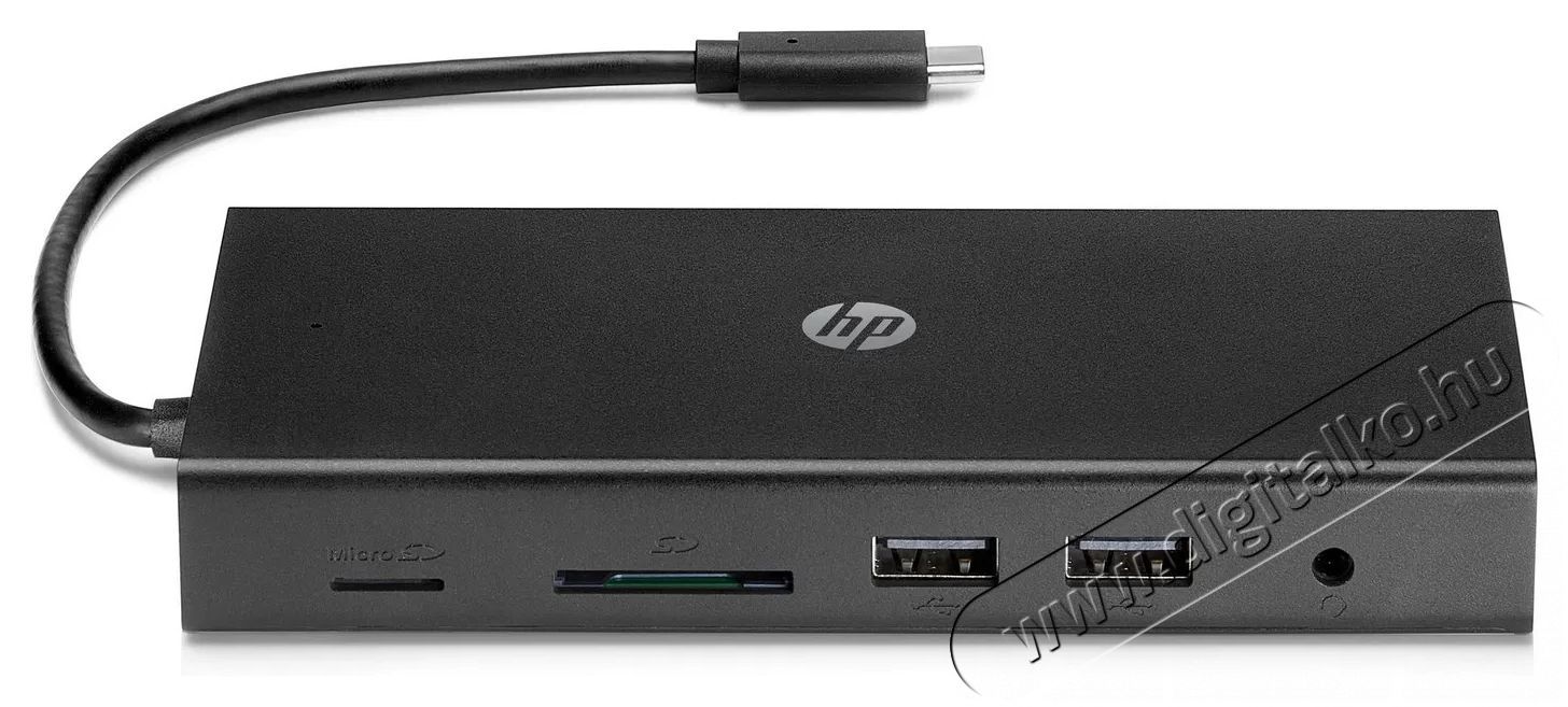 HP Travel USB-C Multi Port Hub Iroda &eacute;s sz&aacute;m&iacute;t&aacute;stechnika - Notebook kieg&eacute;sz&iacute;tő - USB hub / eloszt&oacute; - 503349