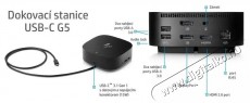 HP USB-C G5 Iroda &eacute;s sz&aacute;m&iacute;t&aacute;stechnika - Notebook kieg&eacute;sz&iacute;tő - USB hub / eloszt&oacute; - 503350