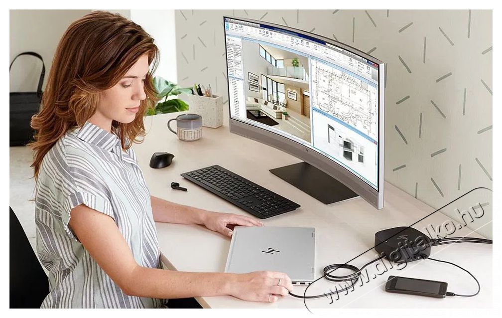 HP USB-C G5 Iroda &eacute;s sz&aacute;m&iacute;t&aacute;stechnika - Notebook kieg&eacute;sz&iacute;tő - USB hub / eloszt&oacute; - 503350