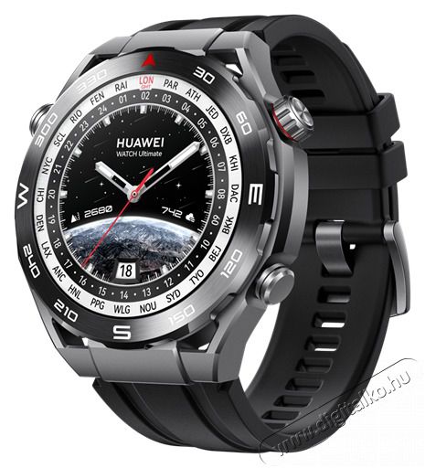 Huawei Watch Ultimate fekete okos&oacute;ra Mobil / Kommunik&aacute;ci&oacute; / Smart - Okos eszk&ouml;z - Okos&oacute;ra - 516052