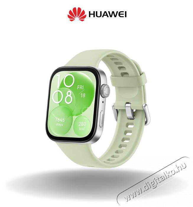 Huawei Watch Fit 3 Active Green okos&oacute;ra Mobil / Kommunik&aacute;ci&oacute; / Smart - Okos eszk&ouml;z - Okos&oacute;ra - 522067