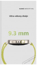 Huawei Watch Fit 4 Pro Black Mobil / Kommunik&aacute;ci&oacute; / Smart - Okos eszk&ouml;z - Okos&oacute;ra - 522059