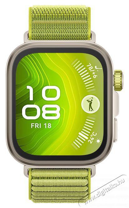 Huawei Watch Fit 4 Pro Green Mobil / Kommunik&aacute;ci&oacute; / Smart - Okos eszk&ouml;z - Okos&oacute;ra - 522051