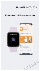 Huawei Watch Fit 4 Silver Mobil / Kommunik&aacute;ci&oacute; / Smart - Okos eszk&ouml;z - Okos&oacute;ra - 522061