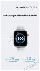 Huawei Watch Fit 4 Silver Mobil / Kommunik&aacute;ci&oacute; / Smart - Okos eszk&ouml;z - Okos&oacute;ra - 522061