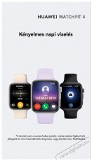 Huawei Watch Fit 4 White Mobil / Kommunik&aacute;ci&oacute; / Smart - Okos eszk&ouml;z - Okos&oacute;ra - 522060