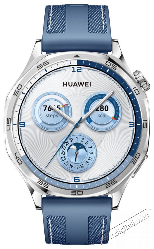 Huawei Watch GT 5 46 mm Blue Mobil / Kommunik&aacute;ci&oacute; / Smart - Okos eszk&ouml;z - Okos&oacute;ra - 522079