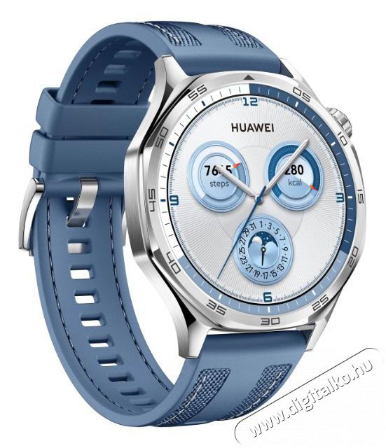 Huawei Watch GT 5 46 mm Blue Mobil / Kommunik&aacute;ci&oacute; / Smart - Okos eszk&ouml;z - Okos&oacute;ra - 522079