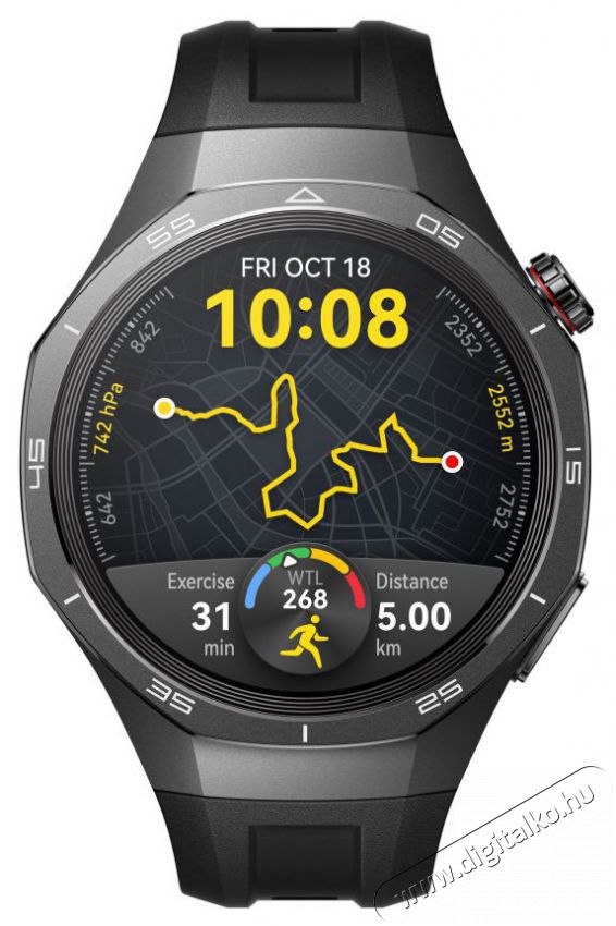 Huawei Watch GT 5 Pro 46 mm Black Mobil / Kommunik&aacute;ci&oacute; / Smart - Okos eszk&ouml;z - Okos&oacute;ra - 522062
