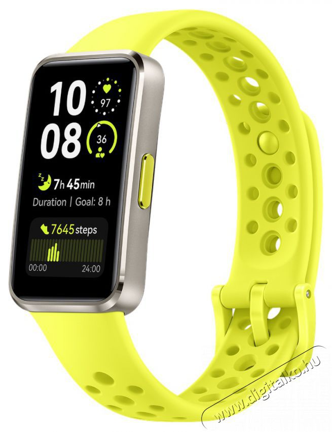 Huawei Band 10 Green Aluminium Mobil / Kommunik&aacute;ci&oacute; / Smart - Okos eszk&ouml;z - Okos&oacute;ra - 522073