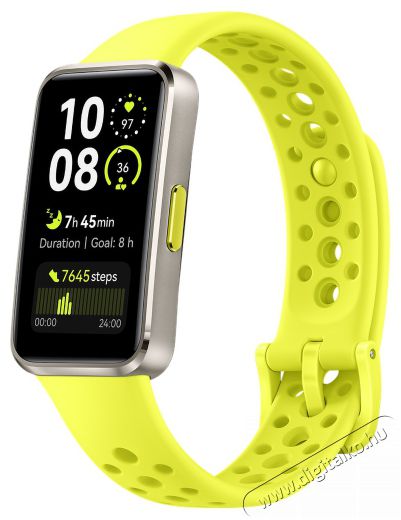 Huawei Band 10 Green Aluminium Mobil / Kommunik&aacute;ci&oacute; / Smart - Okos eszk&ouml;z - Okos&oacute;ra - 522073