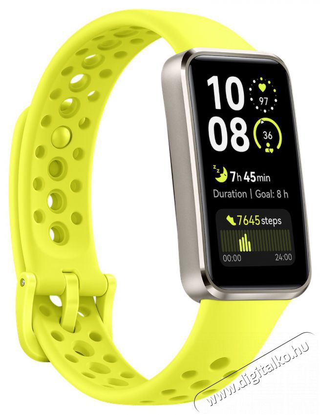 Huawei Band 10 Green Aluminium Mobil / Kommunik&aacute;ci&oacute; / Smart - Okos eszk&ouml;z - Okos&oacute;ra - 522073