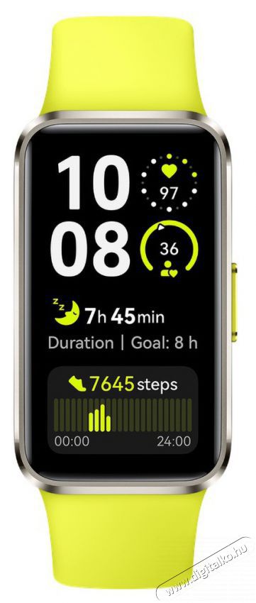 Huawei Band 10 Green Aluminium Mobil / Kommunik&aacute;ci&oacute; / Smart - Okos eszk&ouml;z - Okos&oacute;ra - 522073