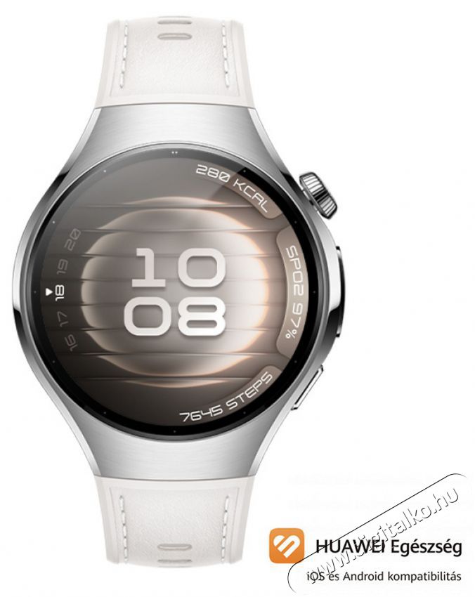 Huawei Watch 5 42 mm White Mobil / Kommunik&aacute;ci&oacute; / Smart - Okos eszk&ouml;z - Okos&oacute;ra - 522069