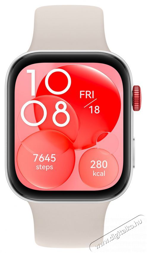 Huawei Watch Fit 3 Active Moon White Mobil / Kommunik&aacute;ci&oacute; / Smart - Okos eszk&ouml;z - Okos&oacute;ra - 522065