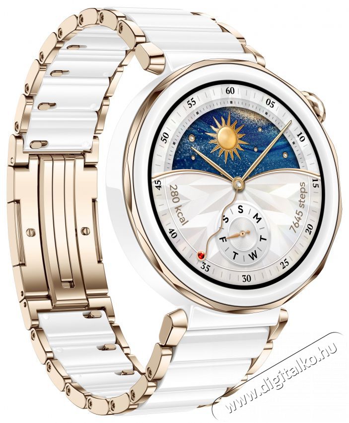 Huawei Watch GT 5 Pro 42 mm Ceramic Mobil / Kommunik&aacute;ci&oacute; / Smart - Okos eszk&ouml;z - Okos&oacute;ra - 522058