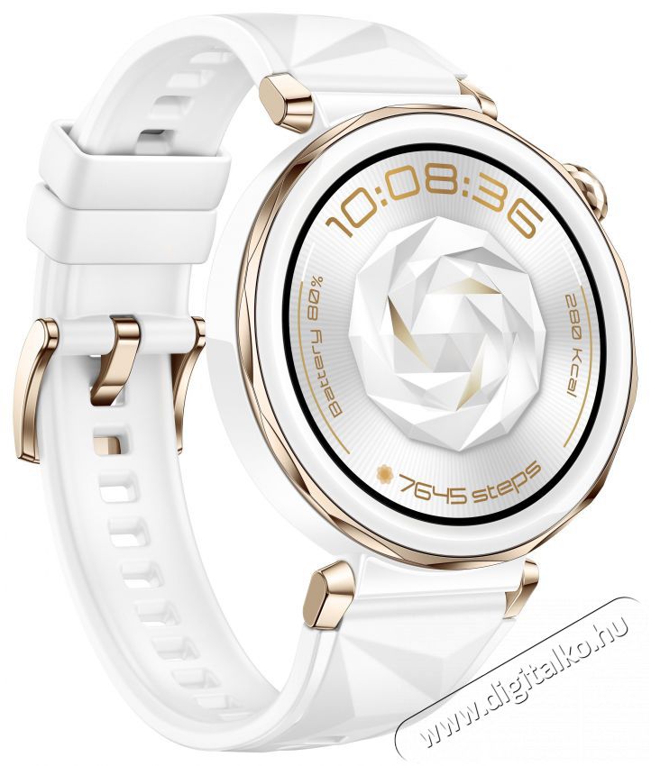 Huawei Watch GT 5 Pro 42 mm White Mobil / Kommunik&aacute;ci&oacute; / Smart - Okos eszk&ouml;z - Okos&oacute;ra - 522070
