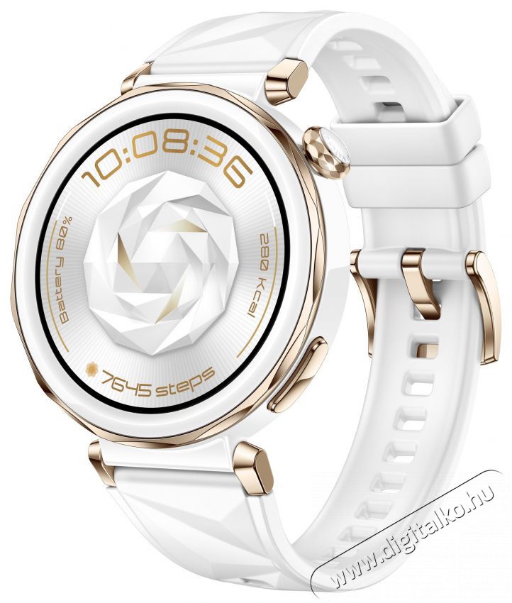 Huawei Watch GT 5 Pro 42 mm White Mobil / Kommunik&aacute;ci&oacute; / Smart - Okos eszk&ouml;z - Okos&oacute;ra - 522070