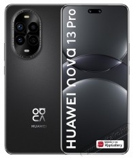 Huawei nova 13 Pro Mobiltelefon, Dual SIM, 12GB RAM, 512GB, Fekete Mobil / Kommunik&aacute;ci&oacute; / Smart - Okostelefon - Android - 533530