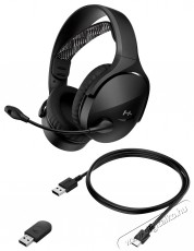 HyperX Cloud Jet Dual Wireless Gaming Headset Black Audio-Video / Hifi / Multim&eacute;dia - F&uuml;l &eacute;s Fejhallgat&oacute;k - Fejhallgat&oacute; - 509967
