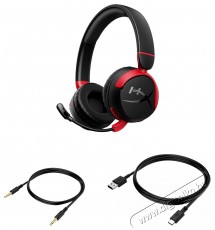 HyperX Cloud Mini Kids Wireless, black Audio-Video / Hifi / Multim&eacute;dia - F&uuml;l &eacute;s Fejhallgat&oacute;k - Fejhallgat&oacute; - 509976