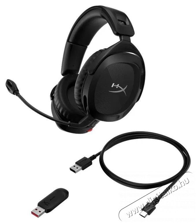 HyperX Cloud Stinger 2 Wireless (PC) Audio-Video / Hifi / Multim&eacute;dia - F&uuml;l &eacute;s Fejhallgat&oacute;k - Fejhallgat&oacute; - 509971
