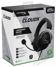 HyperX CloudX Silver Audio-Video / Hifi / Multim&eacute;dia - F&uuml;l &eacute;s Fejhallgat&oacute;k - Fejhallgat&oacute; - 509966