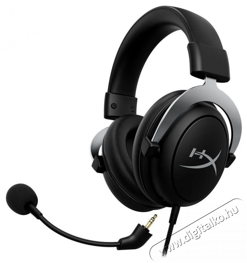 HyperX CloudX Silver Audio-Video / Hifi / Multim&eacute;dia - F&uuml;l &eacute;s Fejhallgat&oacute;k - Fejhallgat&oacute; - 509966