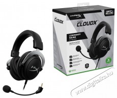 HyperX CloudX Silver Audio-Video / Hifi / Multim&eacute;dia - F&uuml;l &eacute;s Fejhallgat&oacute;k - Fejhallgat&oacute; - 509966