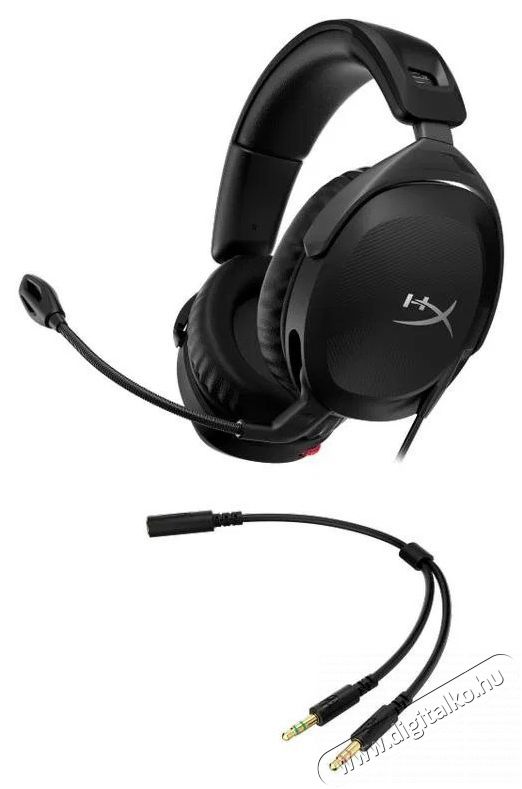 HyperX CloudX Stinger 2 Audio-Video / Hifi / Multim&eacute;dia - F&uuml;l &eacute;s Fejhallgat&oacute;k - Fejhallgat&oacute; mikrofonnal / headset - 518782