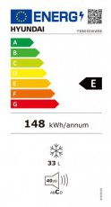 Hyundai FSB050WW8E Fagyaszt&oacute;szekr&eacute;ny 2 Rekesz Konyhai term&eacute;kek - Hűtő, fagyaszt&oacute; (szabadon&aacute;ll&oacute;) - Fagyaszt&oacute;szekr&eacute;ny - 372855