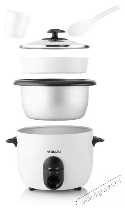 Hyundai RC 150 Konyhai term&eacute;kek - Konyhai kisg&eacute;p (s&uuml;t&eacute;s / főz&eacute;s / hűt&eacute;s / &eacute;telk&eacute;sz&iacute;t&eacute;s) - Rizsfőző - 504759