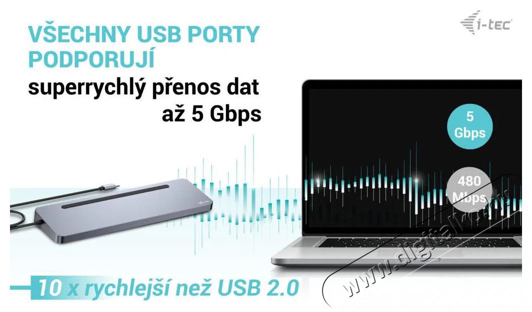 i-tec USB-C Metal Ergonomic 4K 3x Display Docking Station, Power Delivery 100W Iroda &eacute;s sz&aacute;m&iacute;t&aacute;stechnika - Notebook kieg&eacute;sz&iacute;tő - USB hub / eloszt&oacute; - 503351