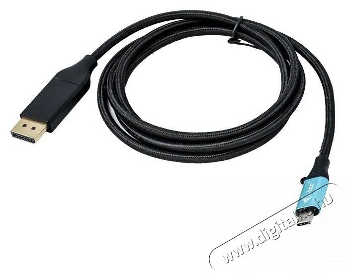 i-tec USB-C DisplayPort video &aacute;talak&iacute;t&oacute; 4K / 60Hz   200cm k&aacute;bel &aacute;talak&iacute;t&oacute; USB-C &eacute;s DISPLAYPORT Tv kieg&eacute;sz&iacute;tők - K&aacute;bel / csatlakoz&oacute; - Csatlakoz&oacute; / eloszt&oacute; / &aacute;talak&iacute;t&oacute; - 531853