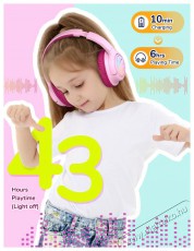 iClever BTH18 Pink Audio-Video / Hifi / Multim&eacute;dia - F&uuml;l &eacute;s Fejhallgat&oacute;k - Fejhallgat&oacute; - 518792