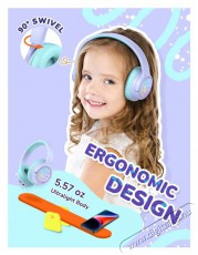 iClever BTH18 Purple Audio-Video / Hifi / Multim&eacute;dia - F&uuml;l &eacute;s Fejhallgat&oacute;k - Fejhallgat&oacute; - 518790
