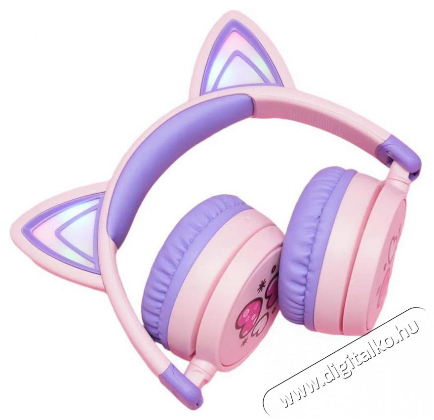 iClever BTH21 Purple Audio-Video / Hifi / Multim&eacute;dia - F&uuml;l &eacute;s Fejhallgat&oacute;k - Fejhallgat&oacute; - 518788