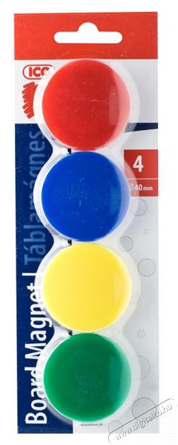 ICO 40mm 4db sz&iacute;nes t&aacute;blam&aacute;gnes Iroda &eacute;s sz&aacute;m&iacute;t&aacute;stechnika - Egy&eacute;b sz&aacute;m&iacute;t&aacute;stechnikai term&eacute;k - 406921