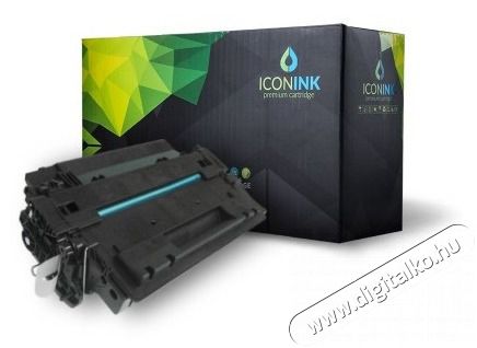 ICONINK HP CE255A Canon CRG-524 ut&aacute;ngy&aacute;rtott 6000 oldal fekete toner Iroda &eacute;s sz&aacute;m&iacute;t&aacute;stechnika - Nyomtat&oacute; - Kieg&eacute;sz&iacute;tő - 463845