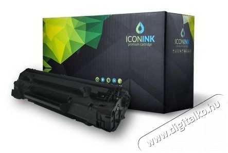ICONINK HP CE278A Canon CRG-728 / CRG-328 / CRG- 528 ut&aacute;ngy&aacute;rtott 2100 oldal fekete toner Iroda &eacute;s sz&aacute;m&iacute;t&aacute;stechnika - Nyomtat&oacute; - Kieg&eacute;sz&iacute;tő - 463847