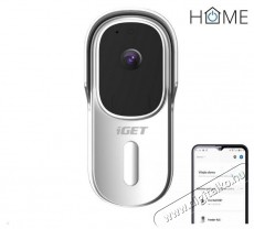 iGET HOME Doorbell DS1 White, WiFi, Full HD Fotó-Videó kiegészítők - Egyéb fotó-videó kiegészítő - Egyéb - 519481