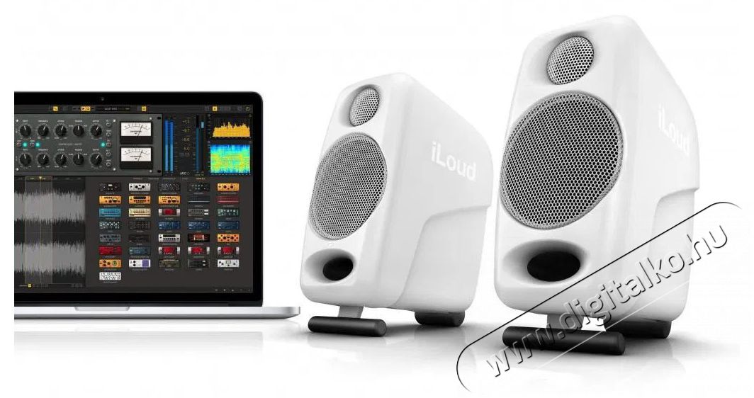 IK Multimedia iLoud Micro Monitor - White Special Edition Audio-Video / Hifi / Multim&eacute;dia - Hangfal - Hangfalszett - Hangfalszett - 522116