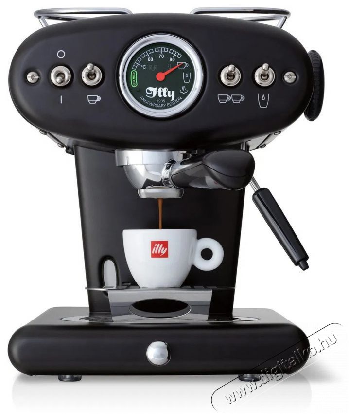 ILLY X1 ANNIVERSARY- fekete - ESE/őr&ouml;lt Konyhai term&eacute;kek - K&aacute;v&eacute;főző / k&aacute;v&eacute;&ouml;rlő / kieg&eacute;sz&iacute;tő - Pressz&oacute; k&aacute;v&eacute;főző - 503692