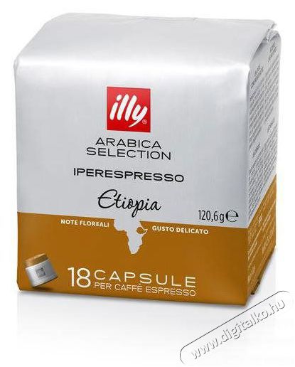 ILLY HES Home ETHIOPIA Konyhai term&eacute;kek - K&aacute;v&eacute;főző / k&aacute;v&eacute;&ouml;rlő / kieg&eacute;sz&iacute;tő - K&aacute;v&eacute; kapszula / pod / szemes / őr&ouml;lt k&aacute;v&eacute; - 503706